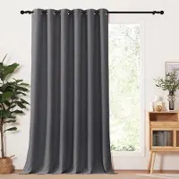 Benza Ibenzoa Verdunkelungsgardinen 260 x 200 cm – schallreduzierend & energieeffizient, 230 g/m², 85–95% Lichtblocker, 12 Metallösen Ø4 cm, 30°C waschbar