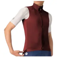 Castelli Espresso 2 Damen Bikeweste-Dunkel-Rot-XS