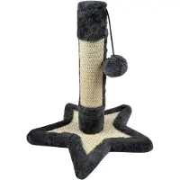 Love Story Kätzchenbaum mit Spielzeug, Sternsockel, Höhe 33 cm, naturfarben