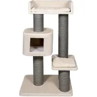 Jack & Vanilla , Eleganter Kratzbaum für Katzen, modernes und klares Design, la