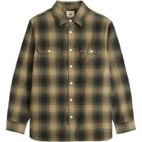 Levi's für Herren. 19573-0304 Hemd Jackson Worker grün (M), Lässig, Baumwolle, Langarm