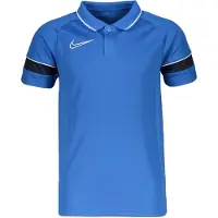 Nike Kinder Poloshirt Academy 21 Polo SS CW6106-463 147-158 - Royal Blue/White/Obsidian/White - 147-158