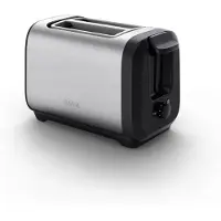 Tefal Subito TT5S1DE0, 2 Scheibe(n), Schwarz, Edelstahl, Edelstahl, Tasten, Niveau, Drehregler, 1300 W, 286 mm