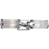 FEISS LED-Wandlampe Paulson IP44 2-flammig Breite 58,4cm