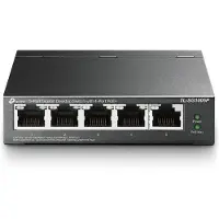 TP-LINK 5-Port Gigabit Desktop Switch mit 4 PoE+ und Metallgehäuse
