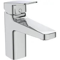 Dripio Waschtischarmatur Ceraplan, Chrom, Push-Open, 5 l/min, 1-Loch