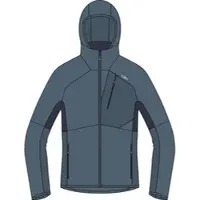 CMP MAN Fleece Jacket FIX Hood avio (N876) 56