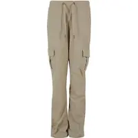 Urban Classics Ladies - Nylon Cargo Hose beige - XS