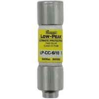 Eaton LP-CC-6/10 Sicherungseinsatz, Niederspannung, 0.6 A, AC 600 V, 200 kA, 10 x 38 mm, CC, UL, verwechlungssicher, träge LOW PEAK CC TIME DELAY - 10 Stück
