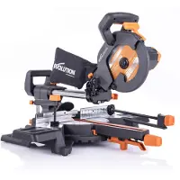 Evolution Power Tools Evolution Schiebe-Kapp- und Gehrungssäge R210SMS-300+ | 1500 W, 300 mm Gleitfunk