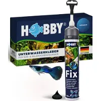 Hobby Aquaristik Fix Unterwasserkleber I 200 ml Kartusche I universell einsetzba