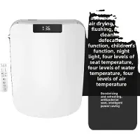 OEM Elektrische Toilettensitz, Sofortheizung, Selbstreinigungsfunktion, Kein automatisches Öffnen B, 220V-230V-b, EU-Stecker-b