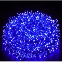 Lapamax 20M 200LED 8 Leuchtmodi LED Lichterkette Weihnachtsbeleuchtung Lichterketten für Innen Weihnachten Halloween Party Garten Dekoration, Blau