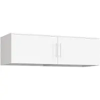 Akord Elegante Garderobenregal S150 Weiß für intelligente Aufbewahrung und optimale Organisation