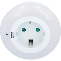 Unitec LED-Nachtlicht mit Steckdose und Dämmerungssensor 3