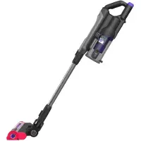 Black & Decker BHFEA640WG, Stabstaubsauger, Beutellos, Schwarz, Edelstahl, 0,75 l, Trocken, Zyklonal