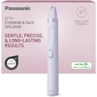 Panasonic ES-EF10, Violett, 1 Pinzette, Kopf, Unter dem Auge, 1 Disks, Akku