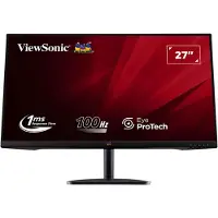 Viewsonic VA2732-H-2, 68,6 cm (27"), 1920 x 1080 Pixel, Full HD, LED, 1 ms, Schwarz