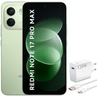 Xiaomi REDMI Note 17 Pro Max 5G 8GB 512GB Smartphone Grün 9210mAh 120Hz AMOLED NFC mit 120W Ladegerät