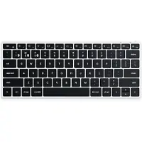 Satechi Slim X1, Mini, Kabellos, Bluetooth, QWERTY, Schwarz, Grau