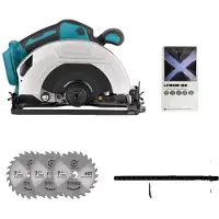 OEM Kreissäge, bürstenloser Motor, kabelloser Betrieb, 3Blade Ohne Batterie