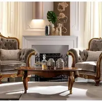 AEA Beistelltisch Kaffeetisch Design Tisch Wohnzimmertisch Tische Couchtisch Massiv