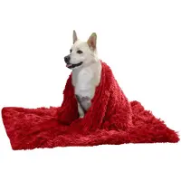 Merkloos Weiches Plüsch Hundebett für Große und Mittelgroße Hunde
