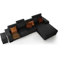 AEA Ecksofa + USB,Polster Sofa Wohnlandschaft Sitz Eck Garnitur Leder Franco
