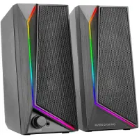 Mars Gaming MS72, 2.0 Kanäle, Kabelgebunden, 15 W, 20 - 20000 Hz, 4 Ohm, Schwarz