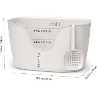 Catit Design Catit Katzentoilette Loo mit Schaufel