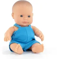Miniland Europäische Jungen-babypuppe 21 Cm