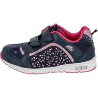 Lico Mädchen Shine V Blinky Sneaker, Marine Pink, 28 EU