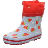 Beck Mädchen Erdbeere Gummistiefel, Blau, 29 EU