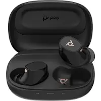 HP Poly Poly Voyager Free 20 Black Earbuds +Basic Ladeetui, Kabellos, Anrufe/Musik, Kopfhörer, Schwarz