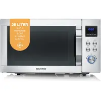 Severin CrispyWave - Mikrowelle mit Grill- und Heißluftfunktion MW 7982