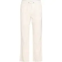 Blend Leinenhose "Leinenhose BHBay Linen", Herren, Gr. XXL, N-Gr, weiß (snow weiß), Obermaterial: 55% Leinen LI. 45% Baumwolle CO., Hosen Leinenhose