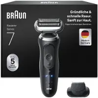 Braun Rasierer Herren Elektrisch Series 7, 72-N1200si, Schwarz