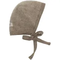 Huttelihut - Kid's Bonnet Wool Fleece - Mütze Gr 50 cm - 12-24 Months beige