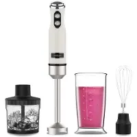 Cecotec Stabmixer Power RetroBeige 1200MAX Cream&Crush