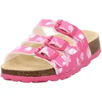 Superfit Mädchen FUSSBETTPANTOFFEL Hausschuhe, PINK 5620
