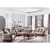 AEA Sofagarnitur 3+2+1 Sitzer Gruppe Sofa Sessel Sofas Stoff Klassisches Set Luxus