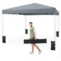 Merkloos Faltbares Pavillon 3 x 3 m mit Tragetasche und Heringen