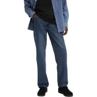 Levi's Straight-Jeans "505", Herren, Gr. 29, Länge 32, blau (around the corner), Denim/Jeans, Obermaterial: 99% Baumwolle, 1% Elasthan, unifarben, regular fit lang, Jeans Straight-Jeans, REGULAR