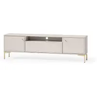 Furnlux Classic FURNLUX Tv-möbel Sandro Beige 180 Cm / Hauptfarbe: Beige / Abmessungen: 180 x 53 x 34