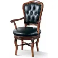 Xl Moebel Gmbh Bürostuhl Holz Chefsessel Chesterfield italienische Möbel Schwarz Drehbar