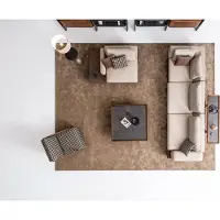 AEA Sofa Set Wohnlandschaft Ecksofa Garnitur Stoffgarnitur Textil Sofas