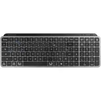 Mars Gaming MK-SILENKEYS, Französisch, Kabellose Kompakte Full-Format-Tastatur, Flaches Profil, Geräuscharme Scheren-Schalter, Copilot AI-Taste, Bluet