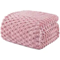 Merkloos Weiches Fleece Bettdecke Queen Size im Stilvollem Jacquard Design