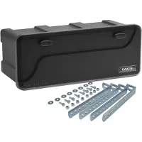 Merkloos Robuste Aufbewahrungsbox 750 x 300 x 355 mm mit vertikaler Halterung