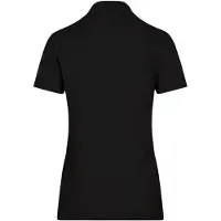 Trigema Poloshirt "Poloshirt", Damen, Gr. XL, schwarz, Piqué, 100% Baumwolle, Basic, ohne Ausschnitt, Shirts Poloshirt